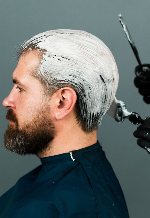 Tinte de cabello para hombre en Madrid — Maison Botanique, peluquería orgánica en Madrid